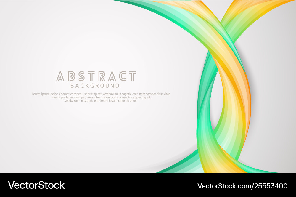 Waving elegance abstract background with dynamic vector image