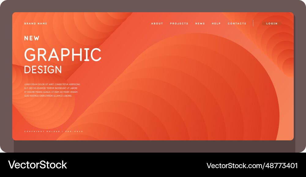 A template to use in your design composition A template to use in your design composition vector image