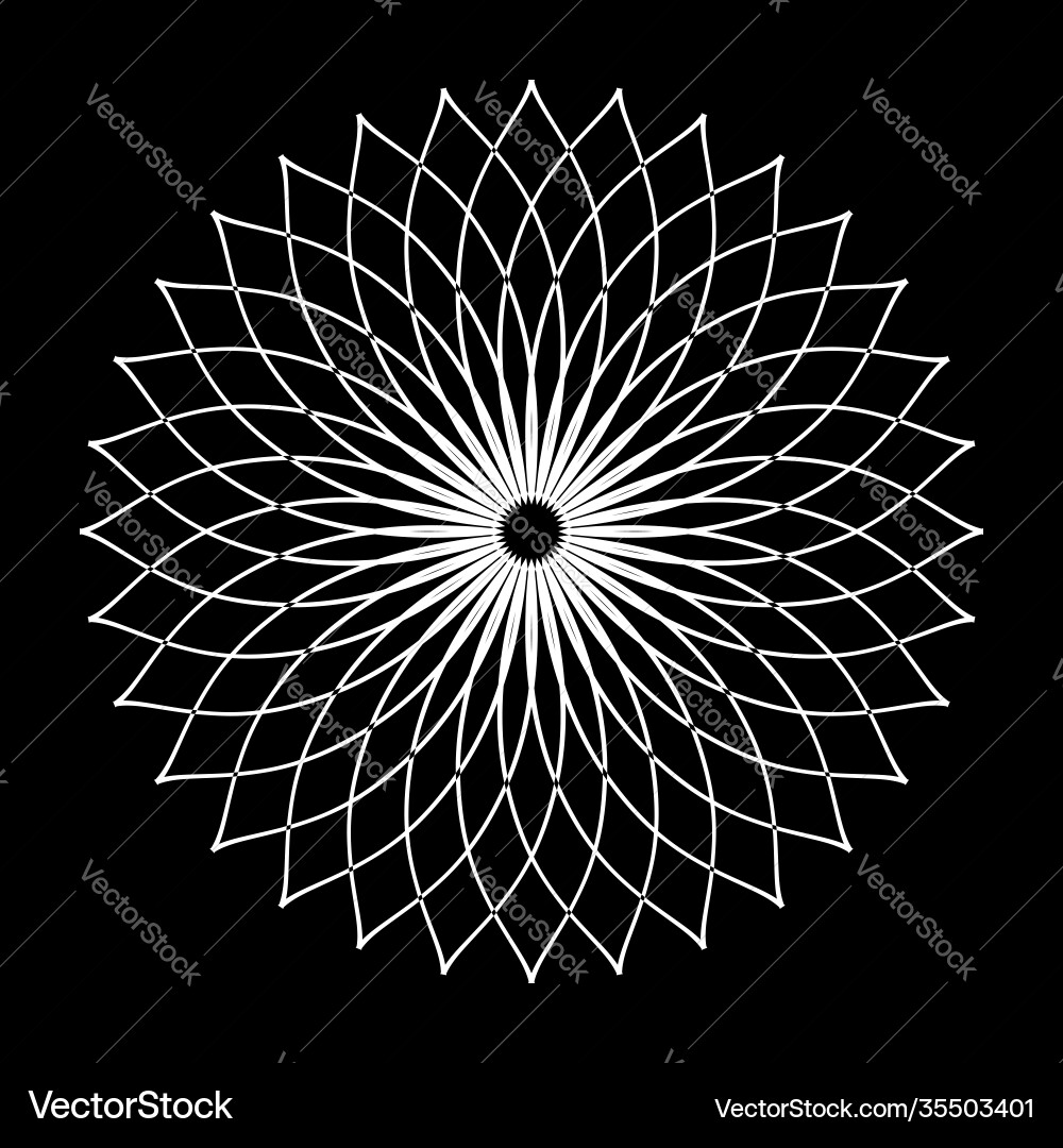 Abstract circle pattern Abstract circle pattern vector image