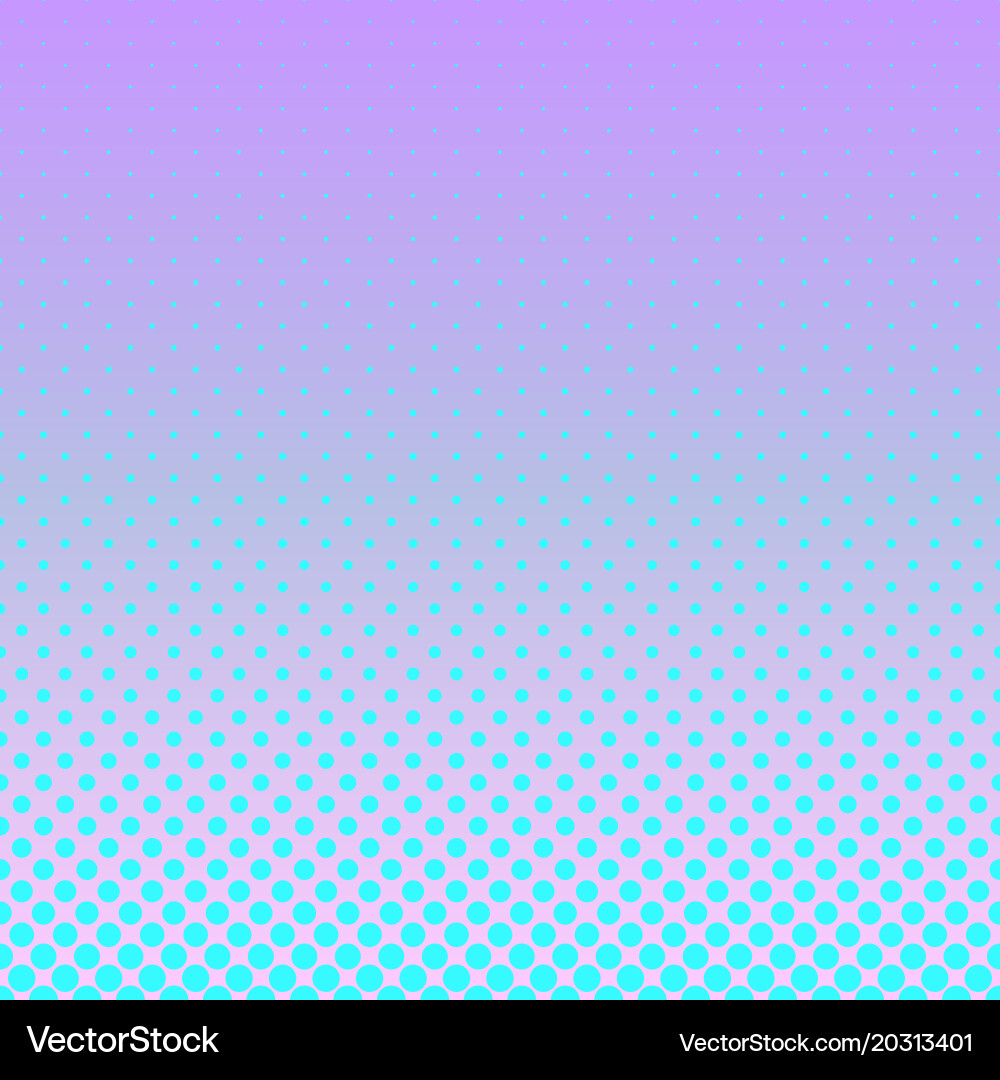 Geometrical gradient halftone circle pattern vector image