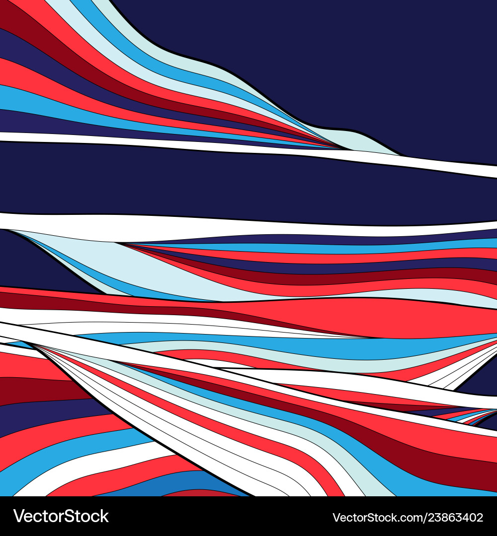 Abstract colored background with wavy elements Abstract colored background with wavy elements vector image
