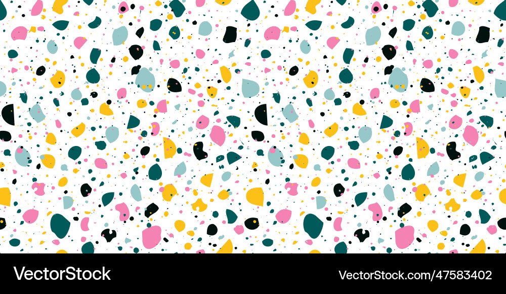Abstract horizontal background with terrazzo Abstract horizontal background with terrazzo vector image