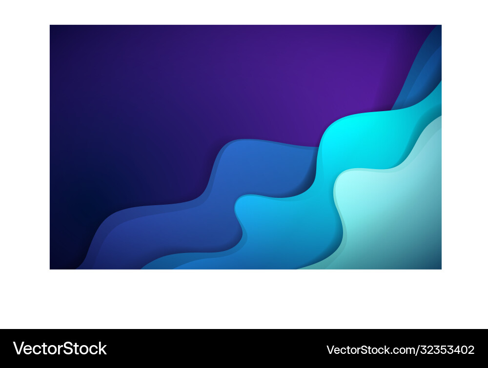 Dynamic background with fluid shape color wave Dynamic background with fluid shape color wave vector image