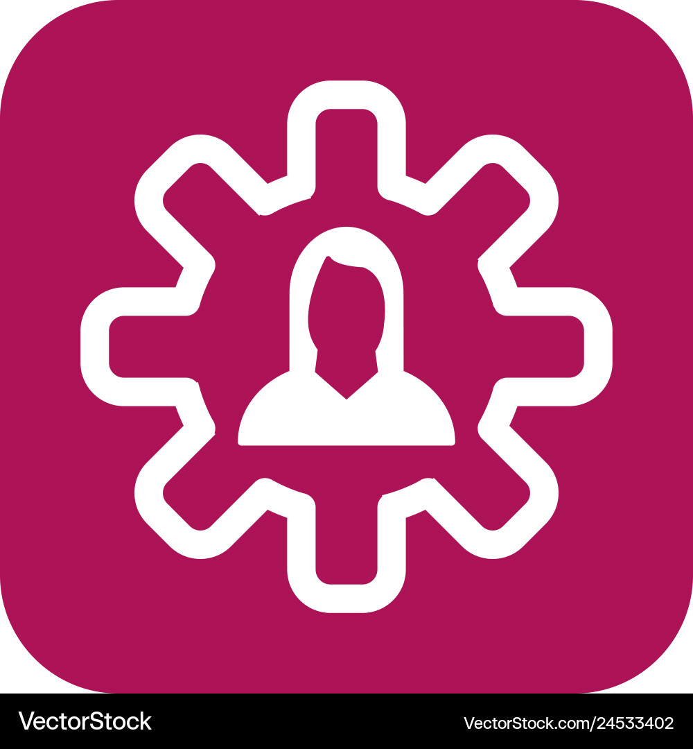 Setting icon Vector Image