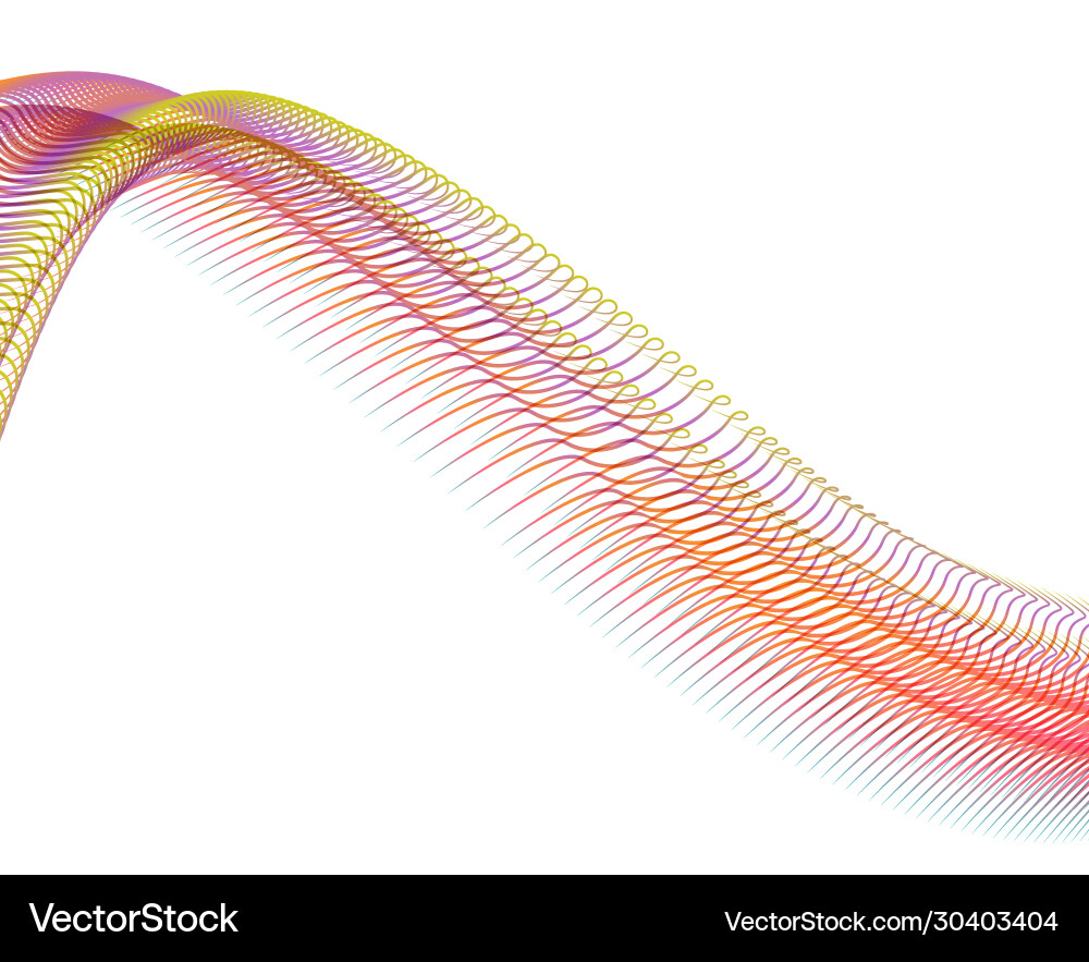 Abstract background blend wave line design Abstract background blend wave line design vector image