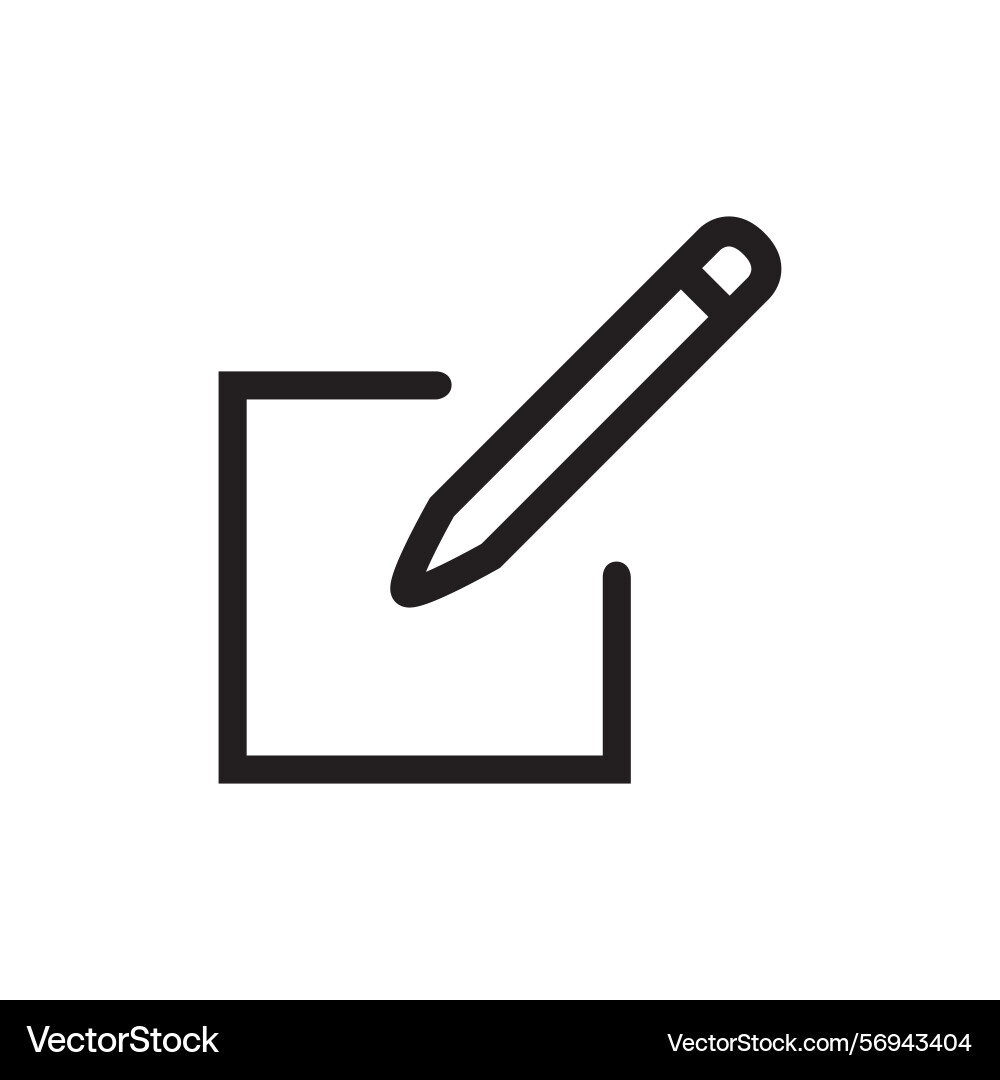 Icon im Zusammenhang mit grundlegendem Web und ui bearbeiten vektorbild