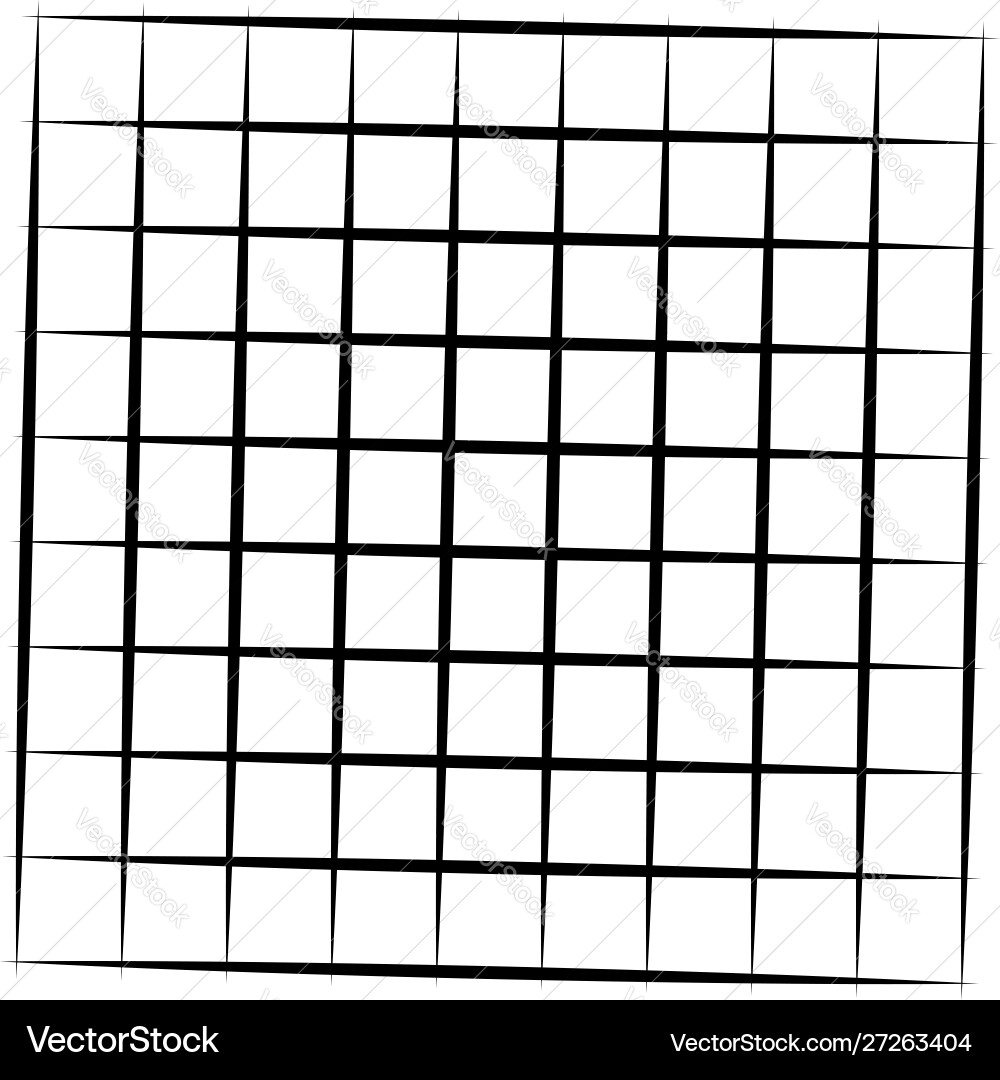 Random lines grid mesh dynamic irregular overlap Vector Image