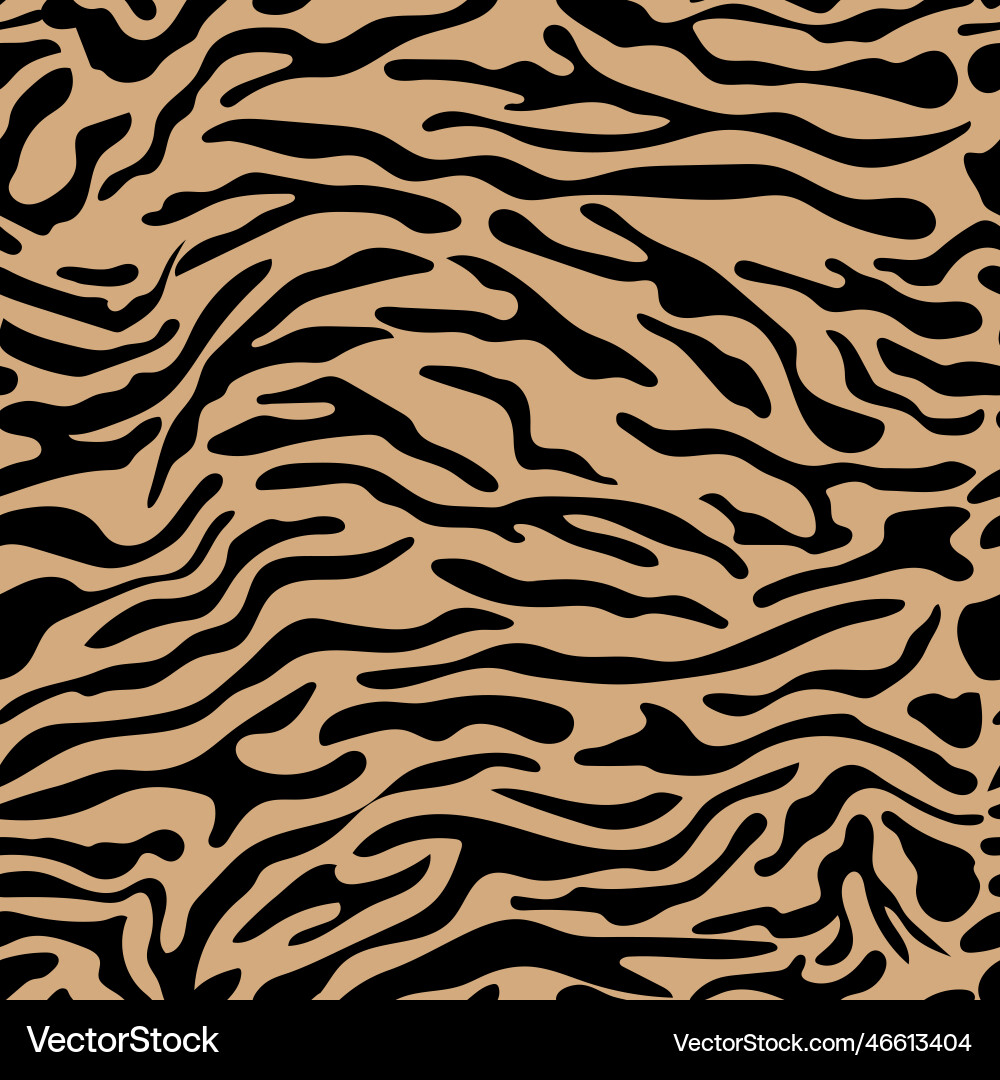 Seamless zebra pattern Seamless zebra pattern vector image