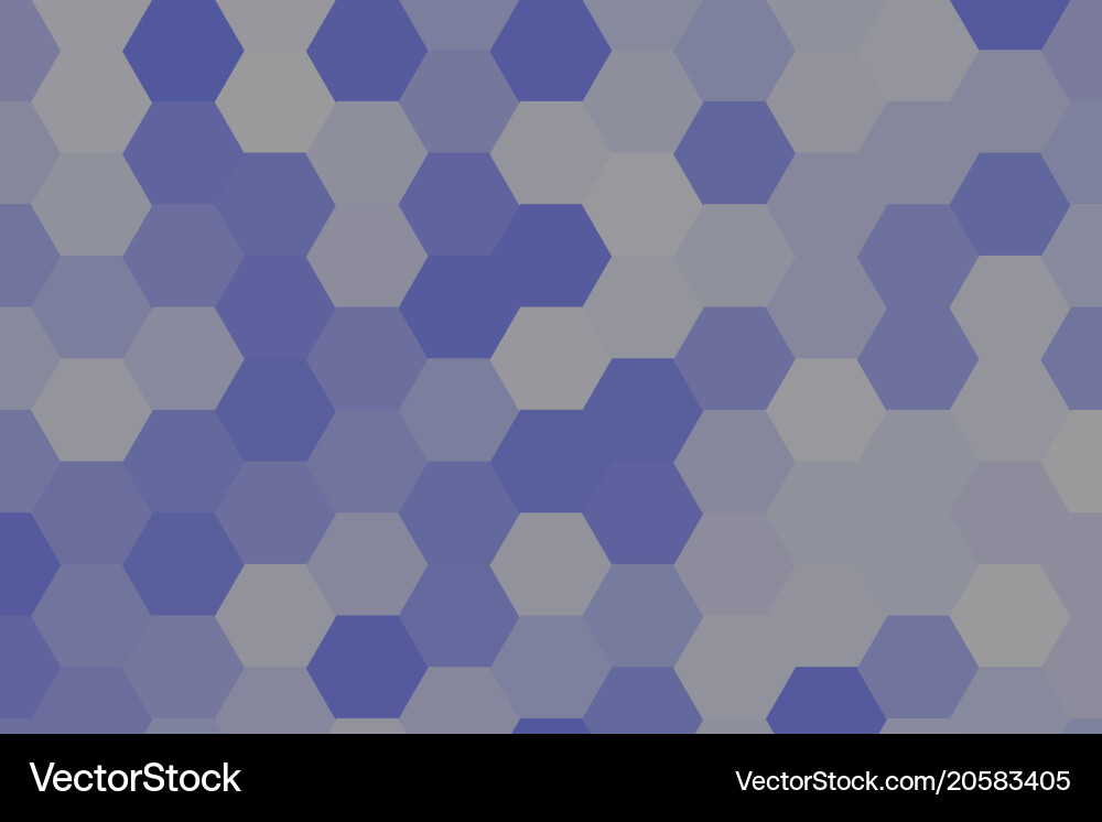 Abstract conceptual hexagon pattern shape surface vector image