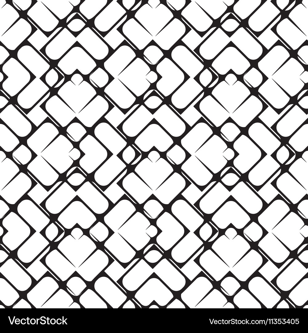 Abstract geometric pattern a seamless background vector image