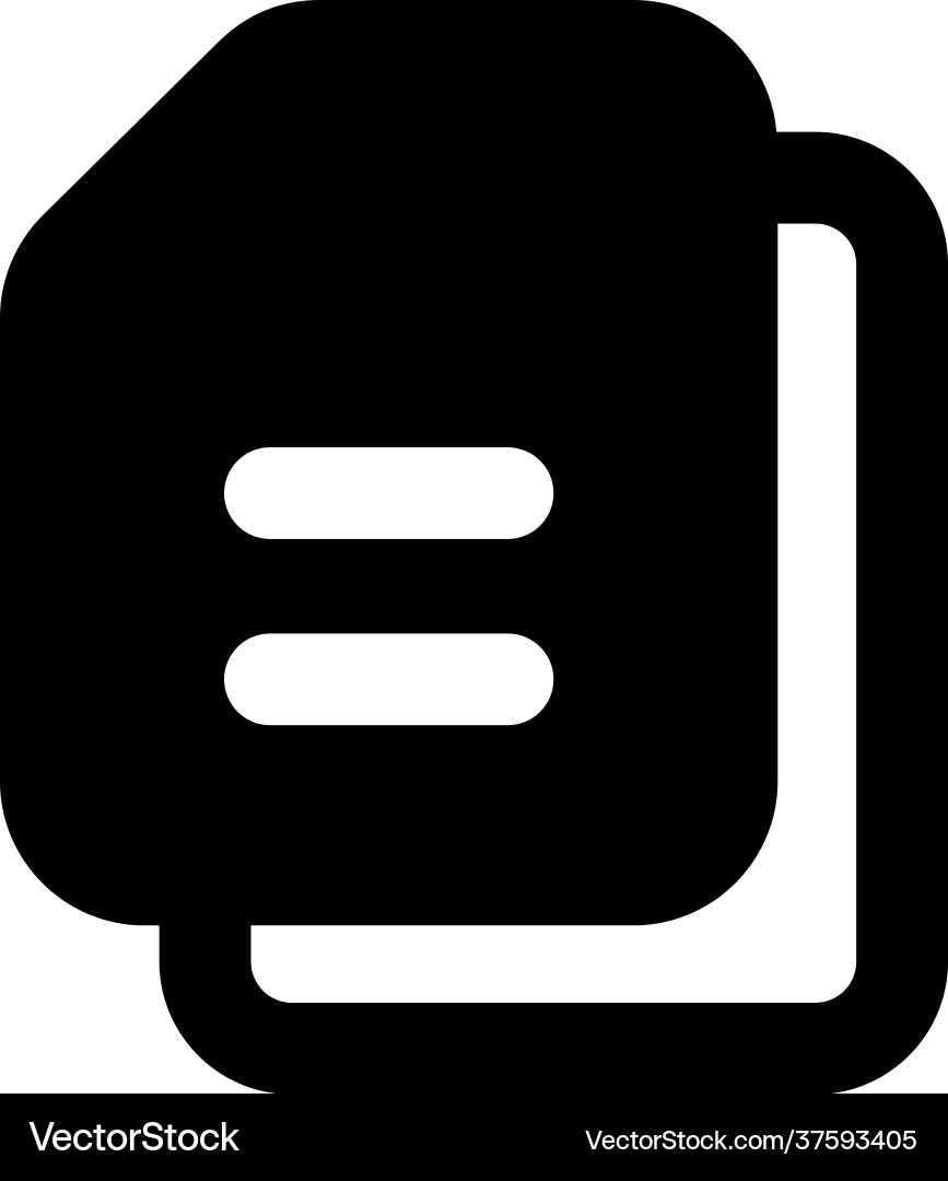 Files Vector Image