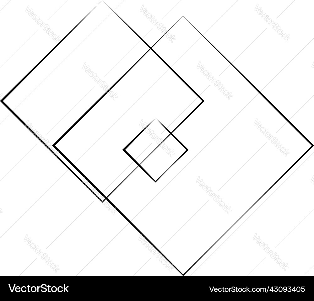 Random geometrische Winkelstrukturelement Vektorbild