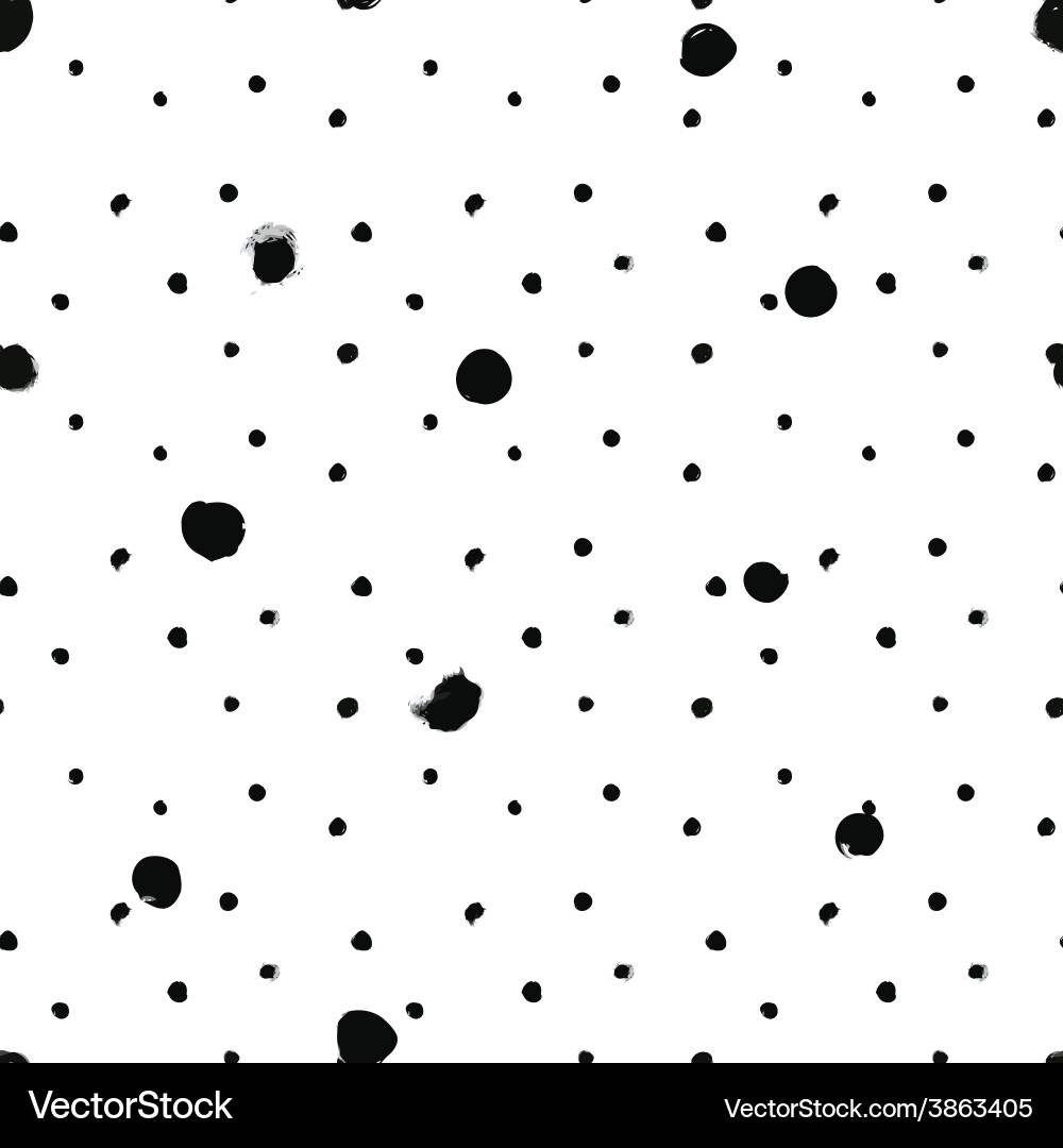 Seamless pattern with circles vector image