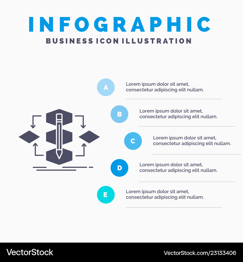 Algorithm design method model process vector image