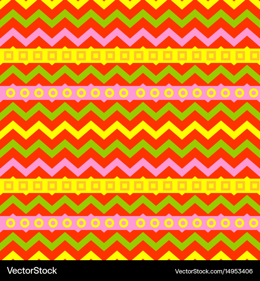 Art abstract geometry seamless pattern colour vector image