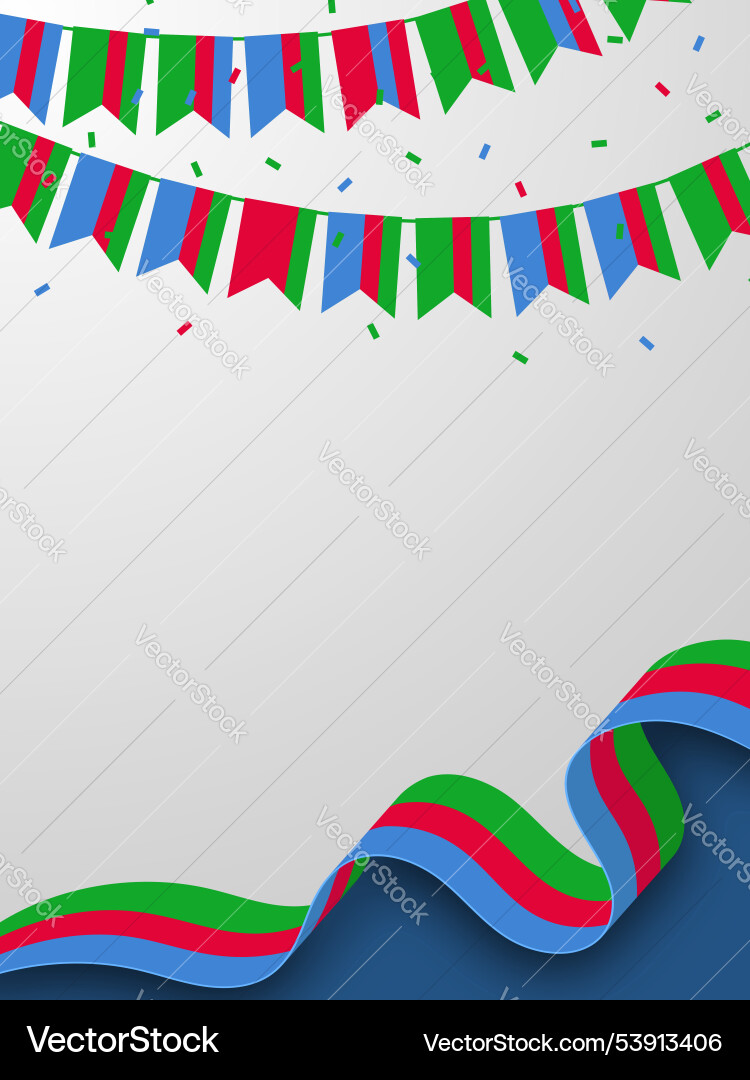 Eritrea background for festivals and national vector image