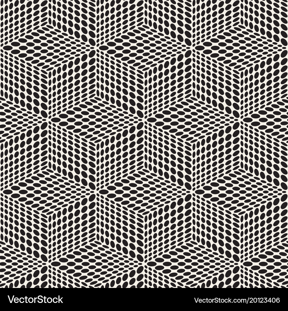 Modern Line Mosaic Pattern vector image