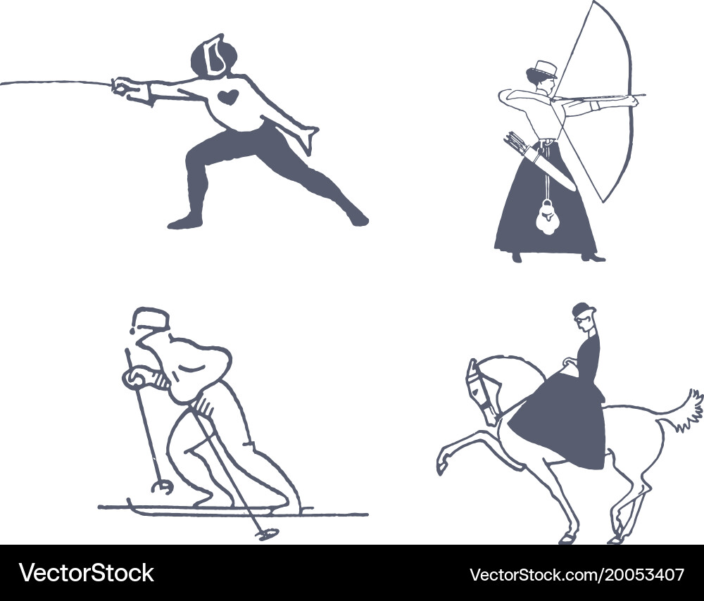 Set of sports Vector Image