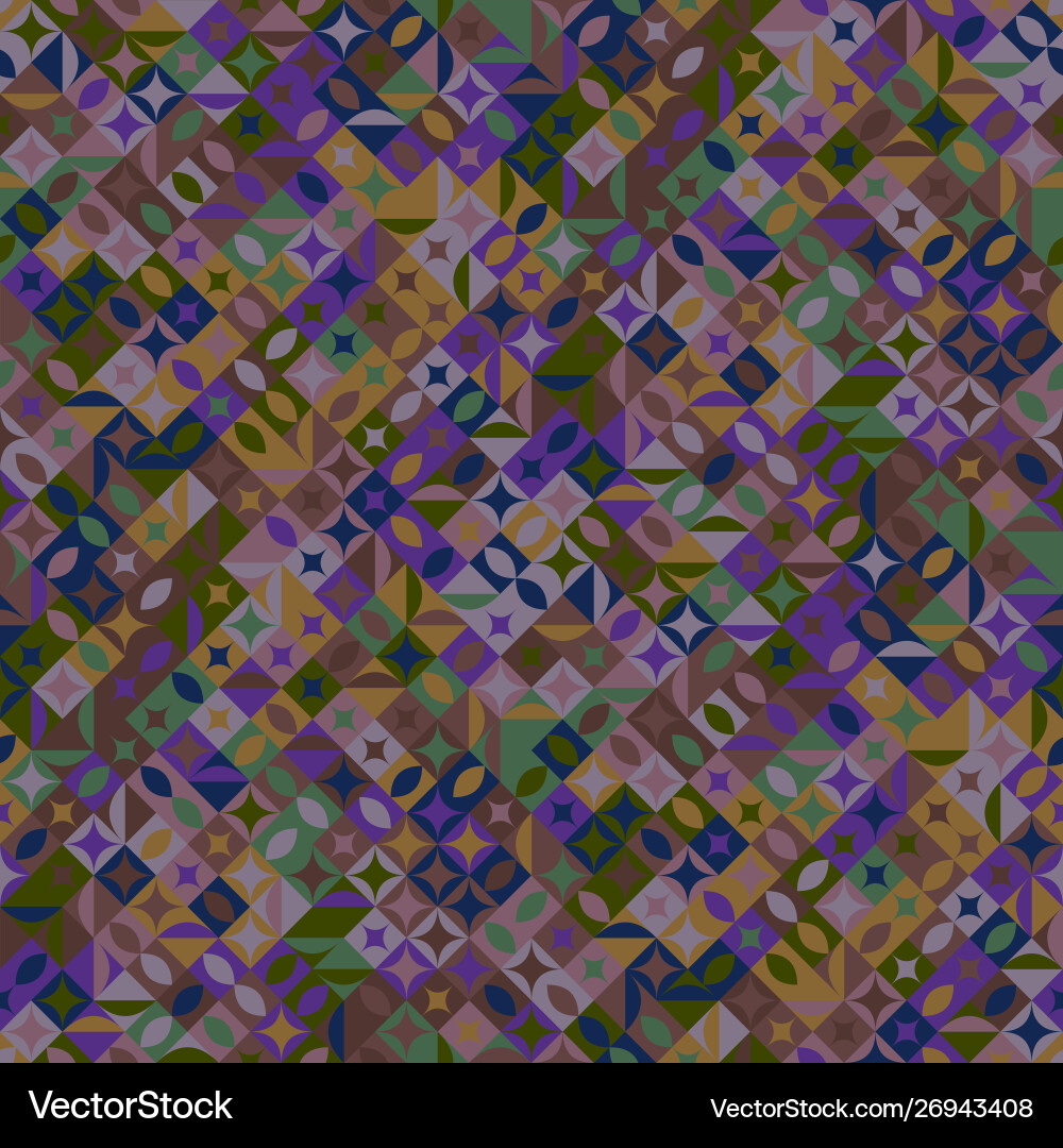 Abstract colorful diagonal geometrical pattern vector image