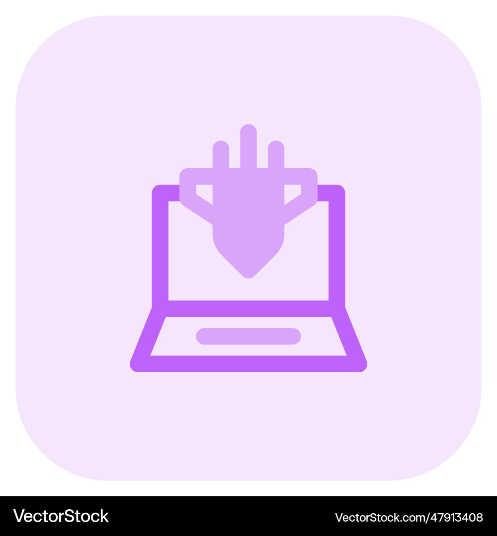 Cyber attack unauthorized access to a computer Vector Image