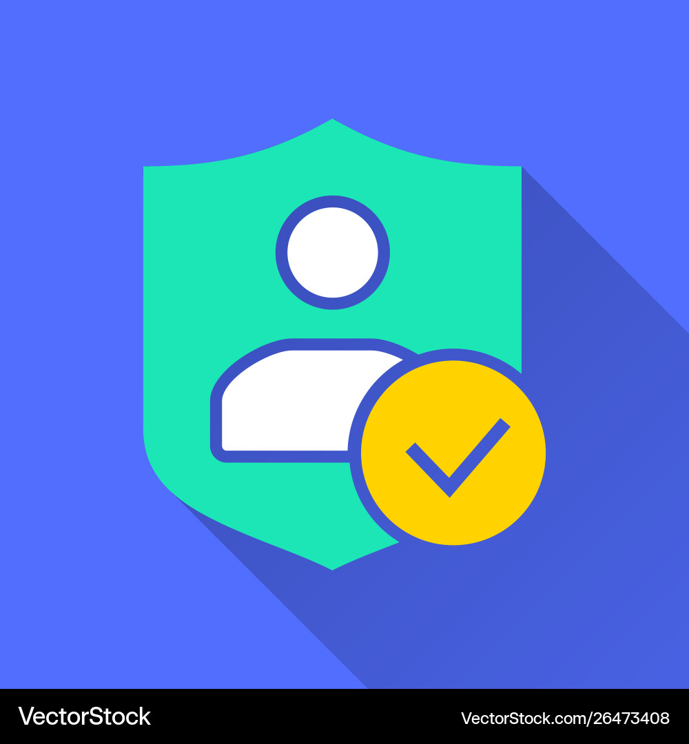 Data security - icon for graphic and web Vector Image