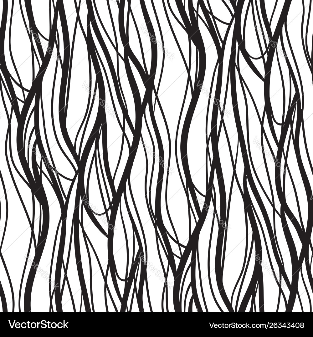 Seamless texture with intertwined wavy lines Seamless texture with intertwined wavy lines vector image