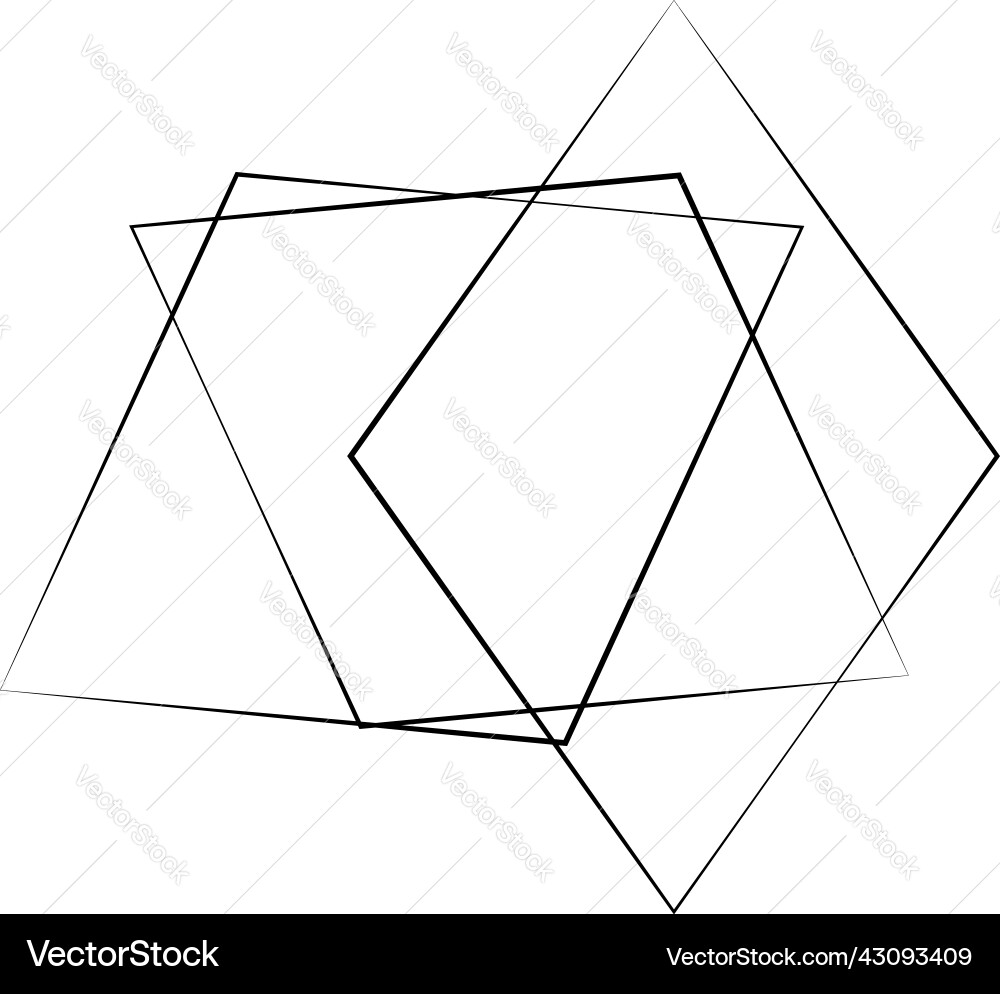 Random geometrische Winkelstrukturelement Random geometrische Winkelstrukturelement Vektorbild