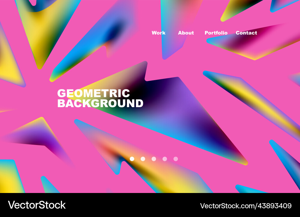 Shards shape composition abstract background web Shards shape composition abstract background web vector image