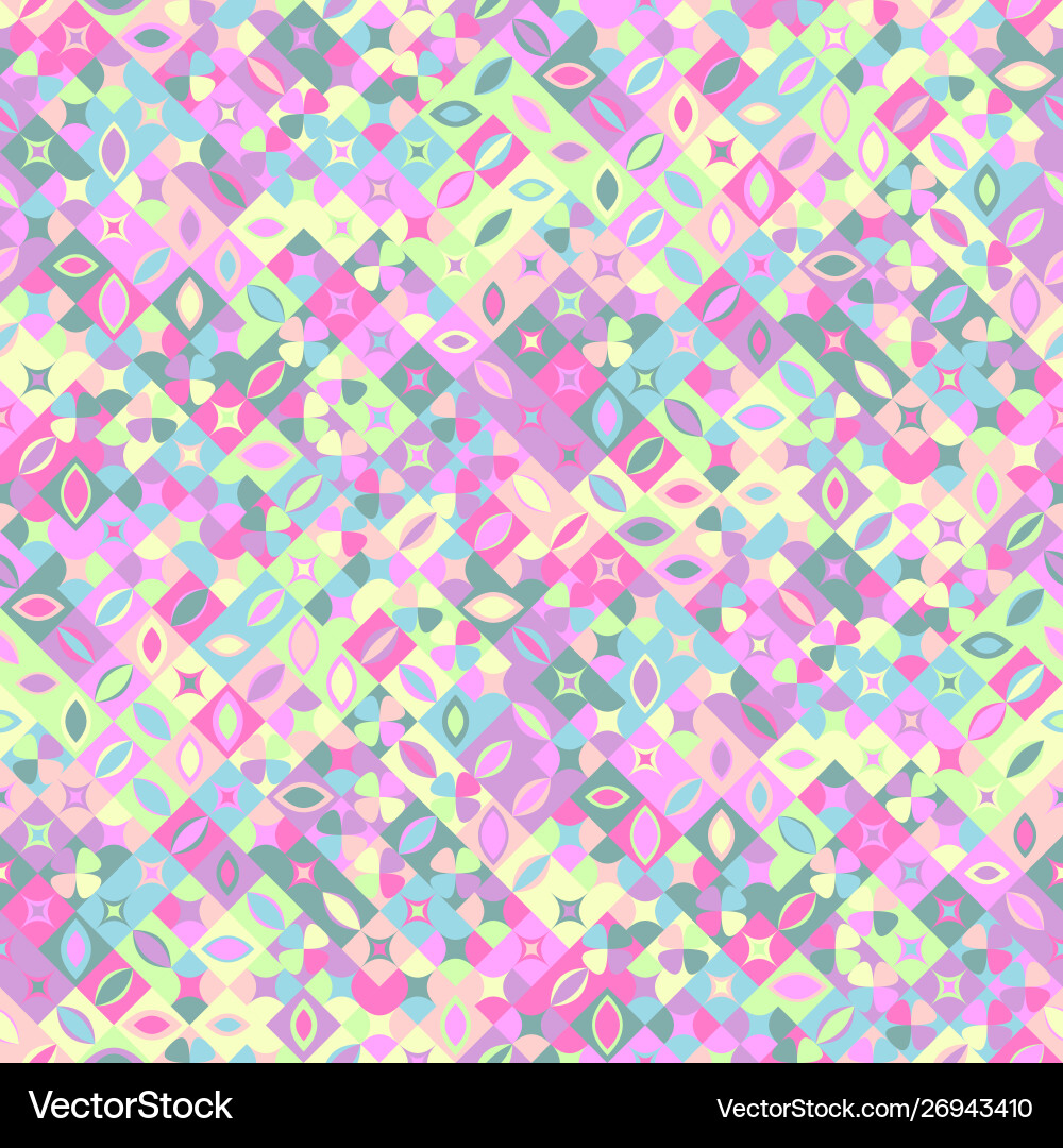Diagonal mosaic pattern background - abstract Diagonal mosaic pattern background - abstract Vector Image