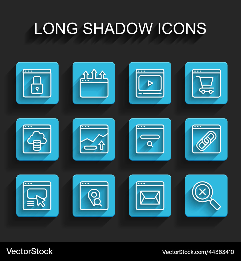 Set line ui or ux design infographic of city map Set line ui or ux design infographic of city map vector image