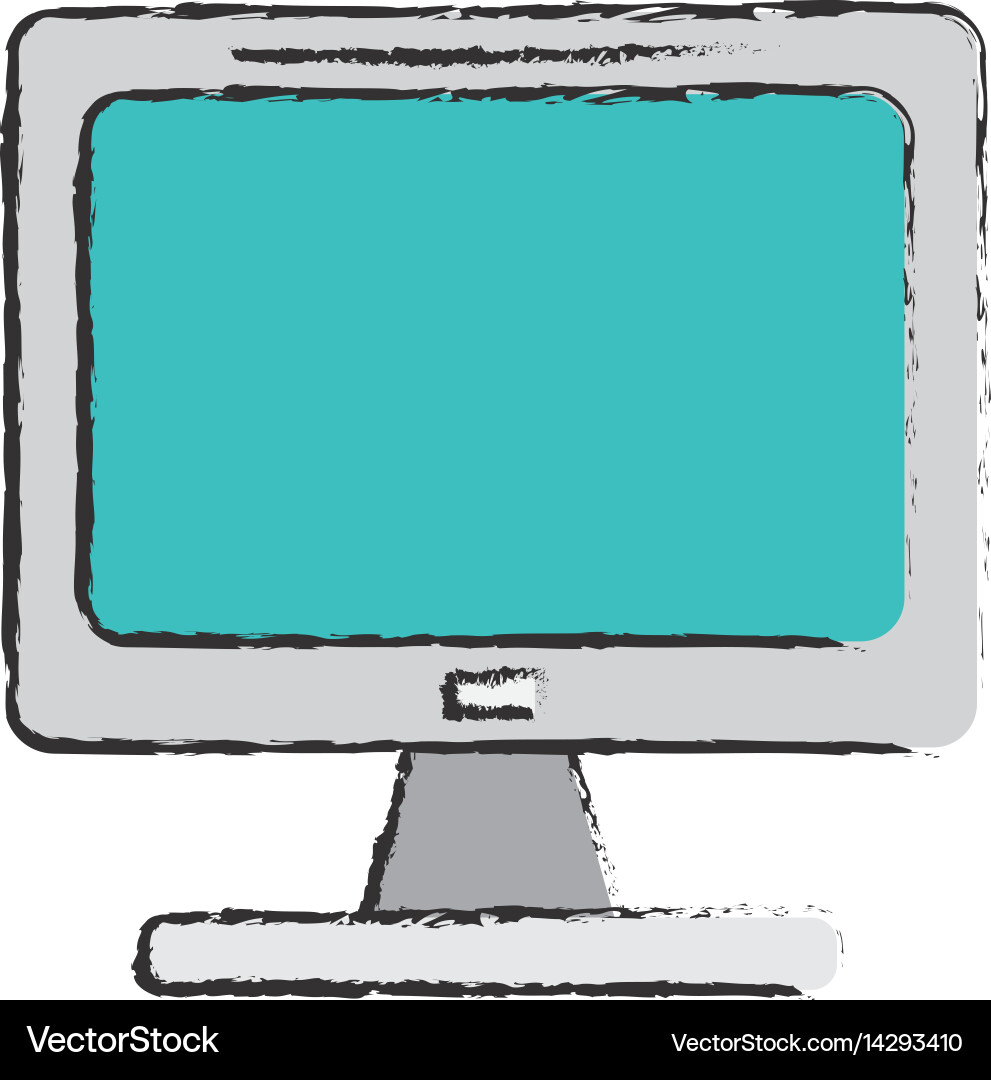 Technology computer information service data Vector Image