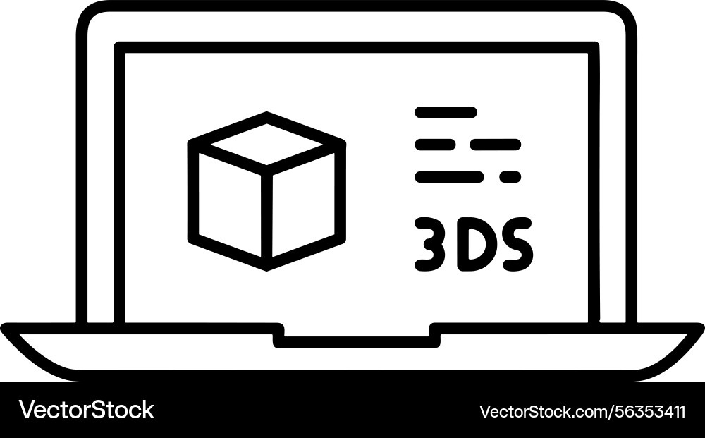Computer icon symbol image Computer icon symbol image vector image
