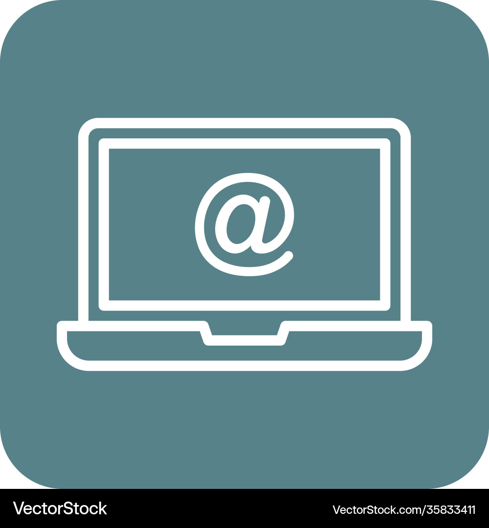 Email inbox icon Vector Image