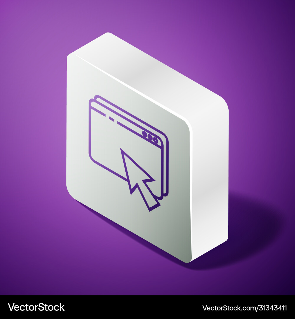 Isometric line web design and development concepts Isometric line web design and development concepts vector image