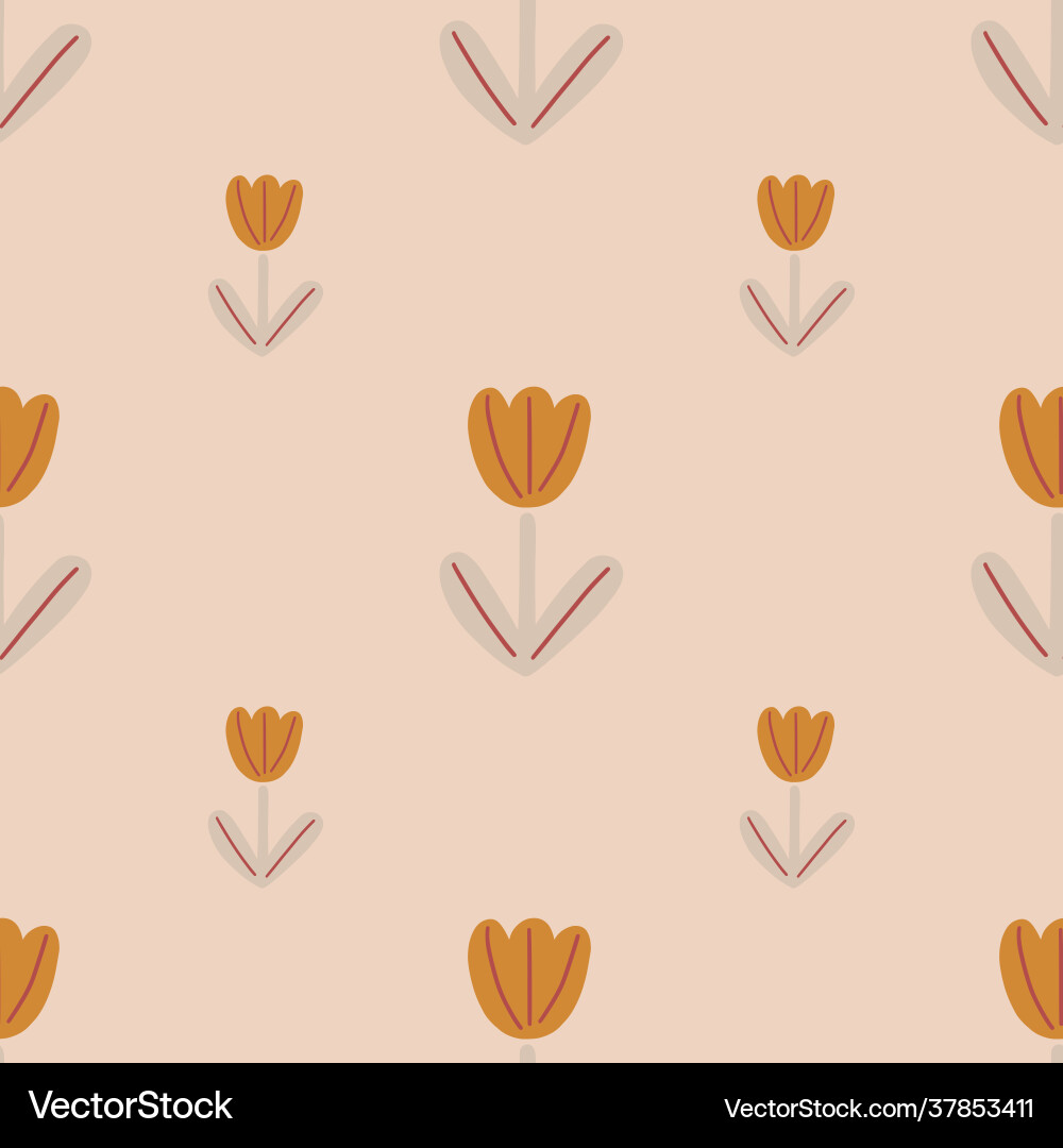 Minimalistic style seamless pattern with ocher Minimalistic style seamless pattern with ocher vector image