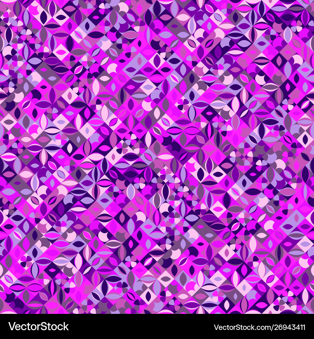 Seamless colorful abstract curved shape pattern Seamless colorful abstract curved shape pattern vector image