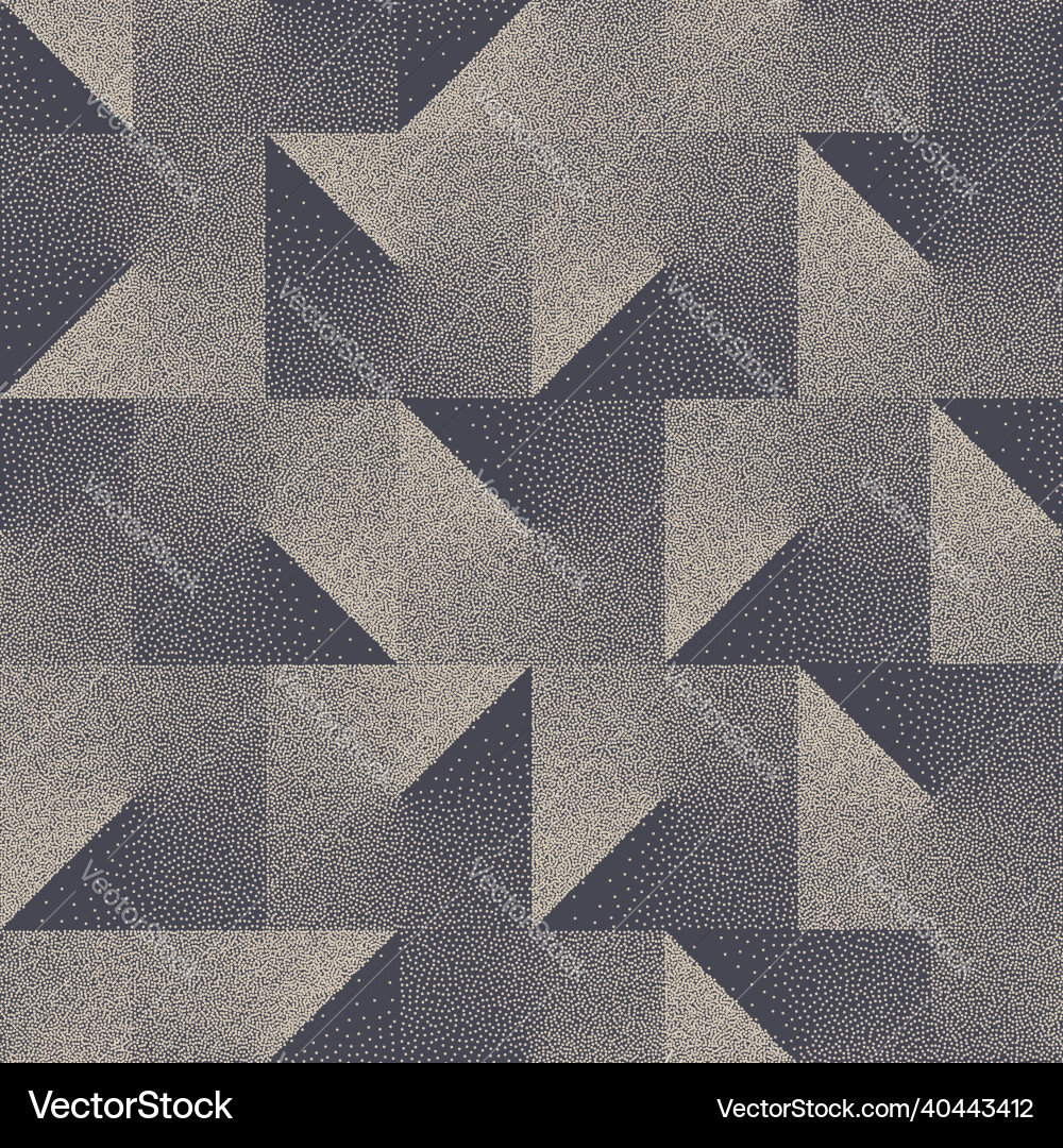 Clockwise Stippled Gradient Squares vector image