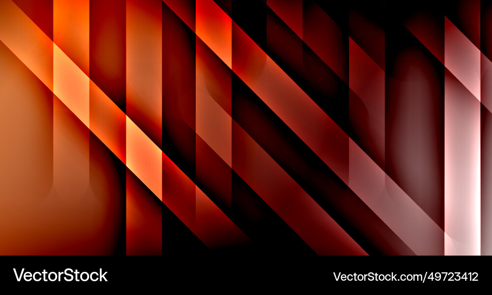 Dynamic bright colorful lines shadow style Vector Image