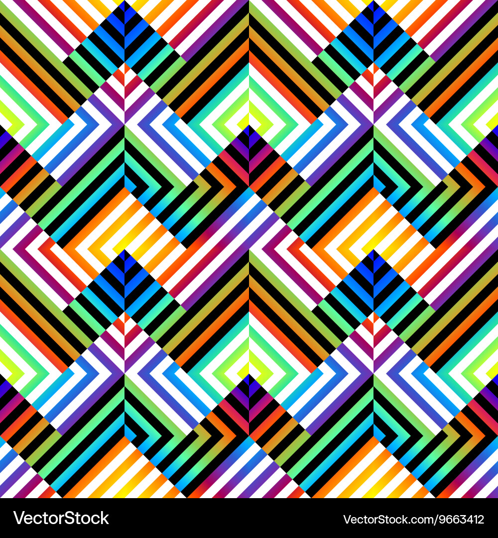 Geometric abstract pattern Vector Image