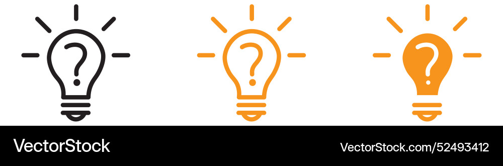 Problem Solving & Solution Icons Vector Image