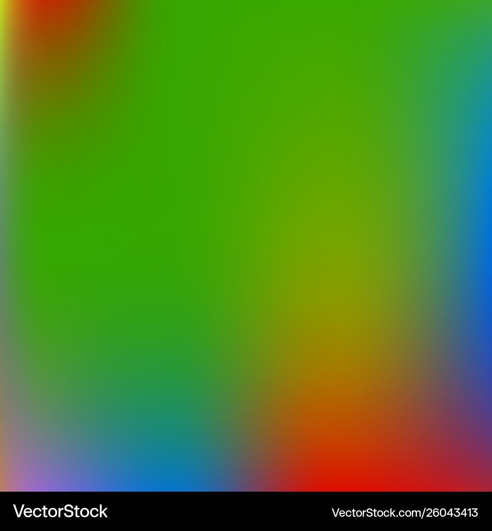 Gradient mesh painted in different colors vector image