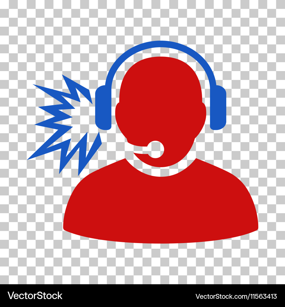 Operator message icon Vector Image