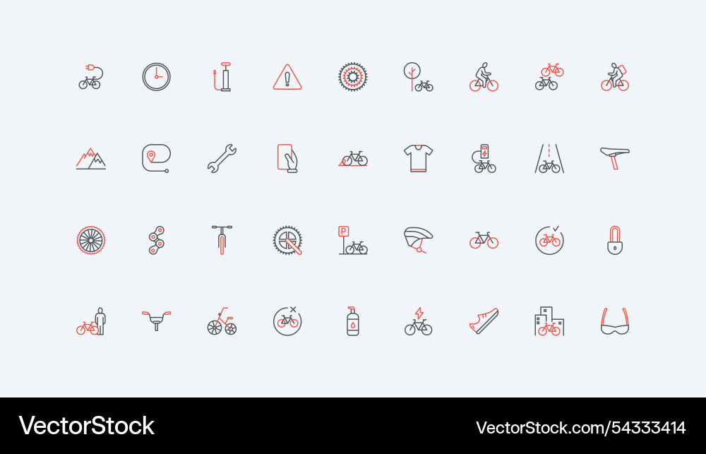 Bicycle and bike parts for repair service cycling Bicycle and bike parts for repair service cycling Vector Image