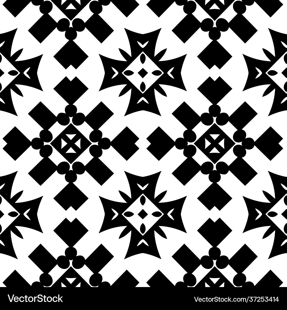 Geometric pattern with triangular elements Vector Image