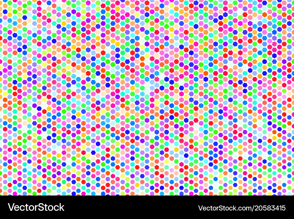 Abstract conceptual hexagon pattern shape graphic Vector Image