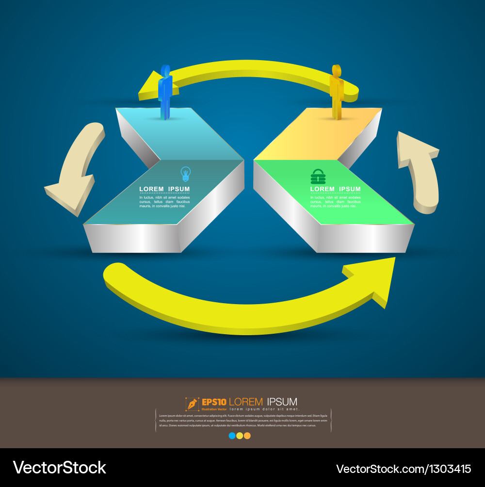 Arrow circle Royalty Free Vector Image - VectorStock