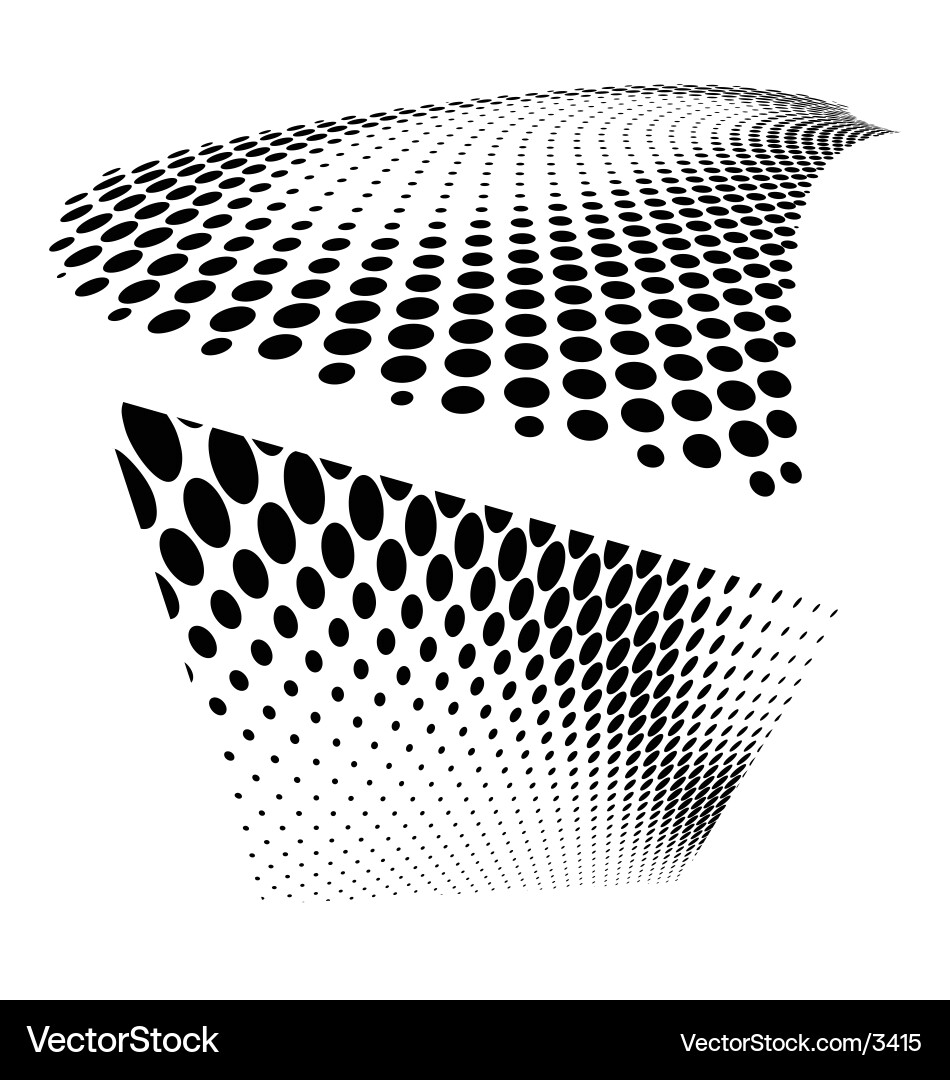 Halftone Pattern vector image