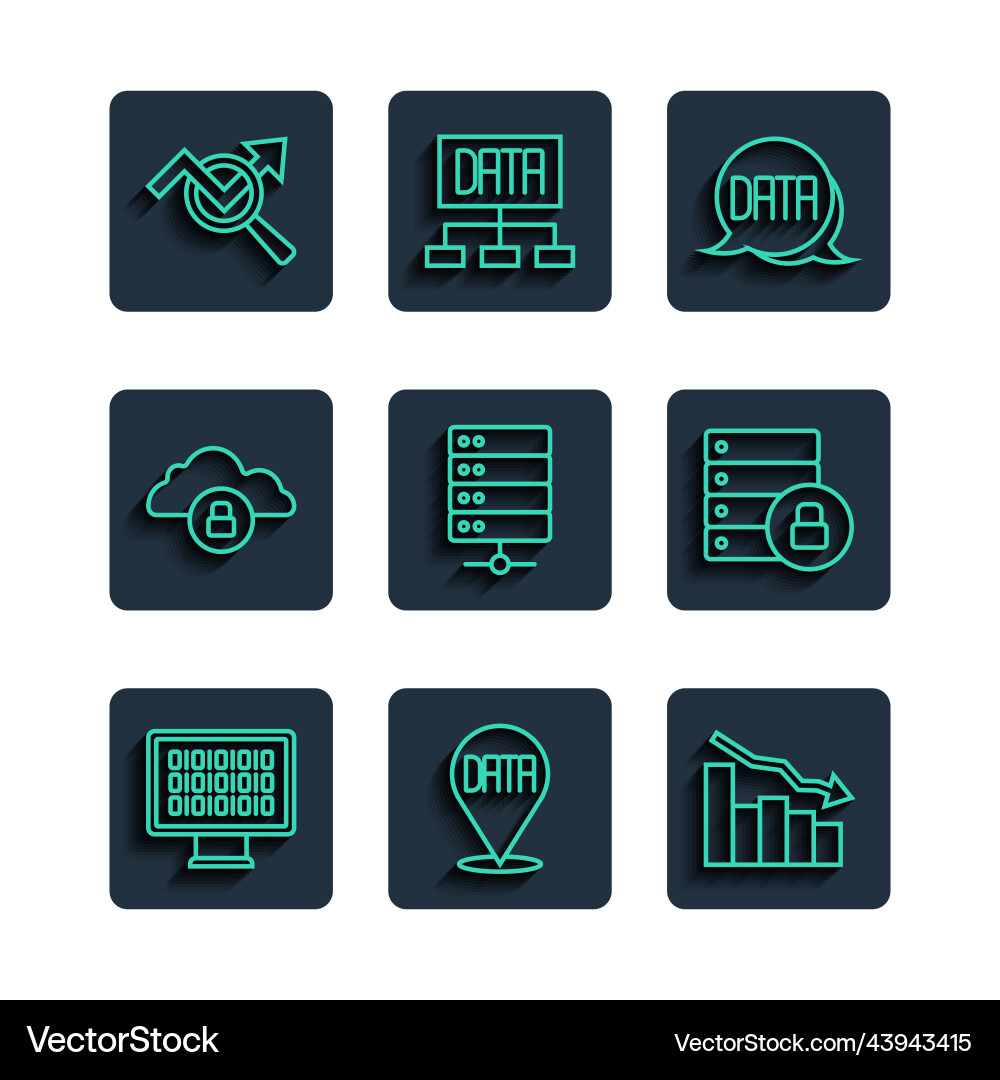 Zeile binäre Code-Datenanalyse Finanzen Zeile binäre Code-Datenanalyse Finanzen vektorbild