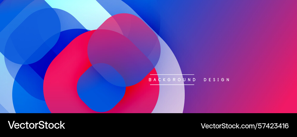 Abstract colorful overlapping circles create Abstract colorful overlapping circles create Vector Image