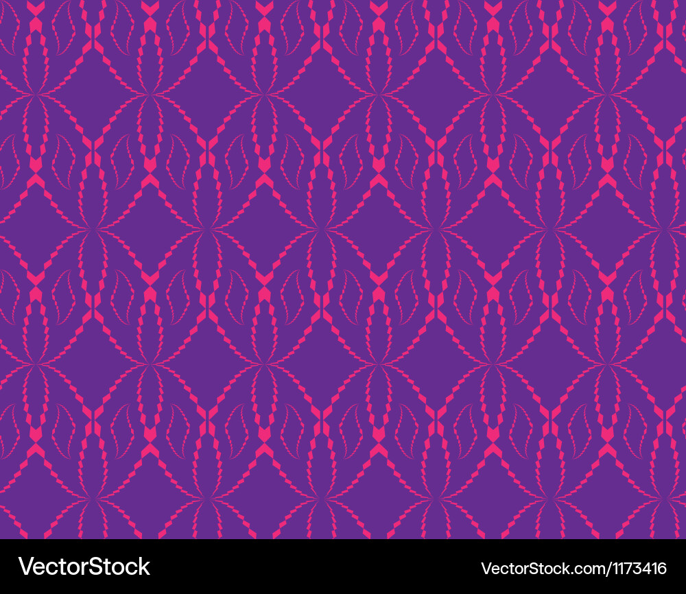 Abstract seamless pattern with scaled figures vector image